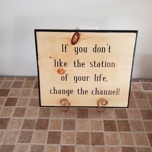 Handcrafted Sign